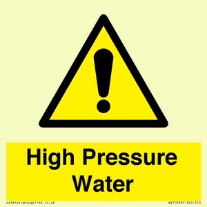High Pressure Water